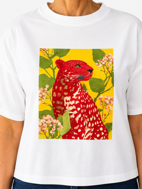 Crimson Bloom T-shirt