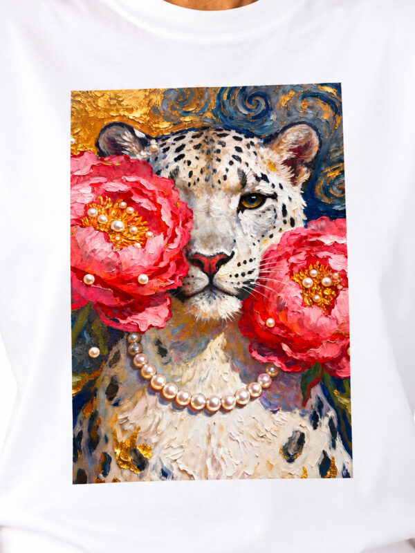 Leopard Rose T-shirt
